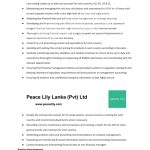 Peace Lily Lanka (Pvt) Ltd