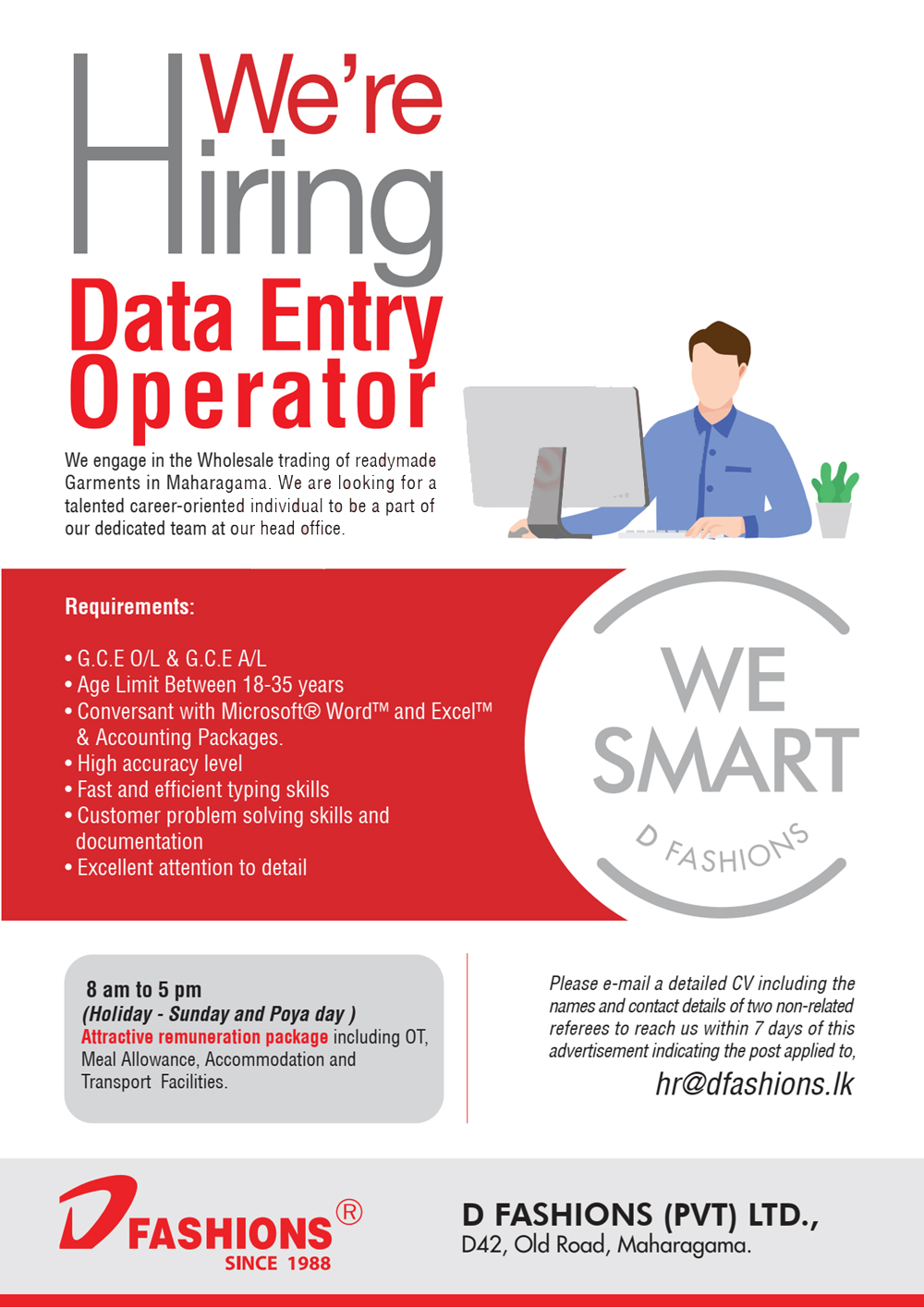 D Fashions (Pvt) Ltd