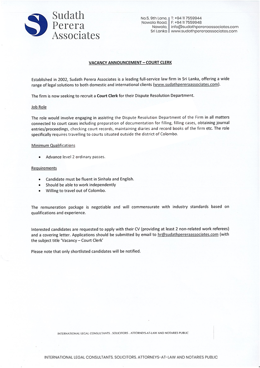 Sudath Perera Associates