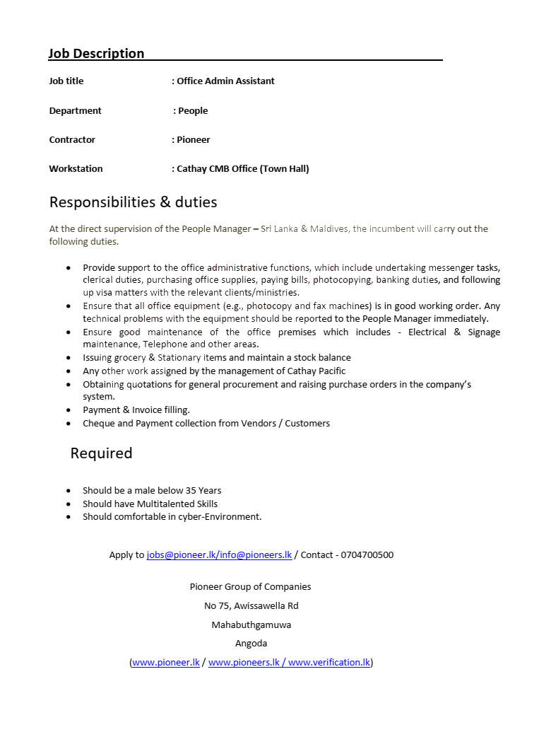 Pioneer Group of Companies