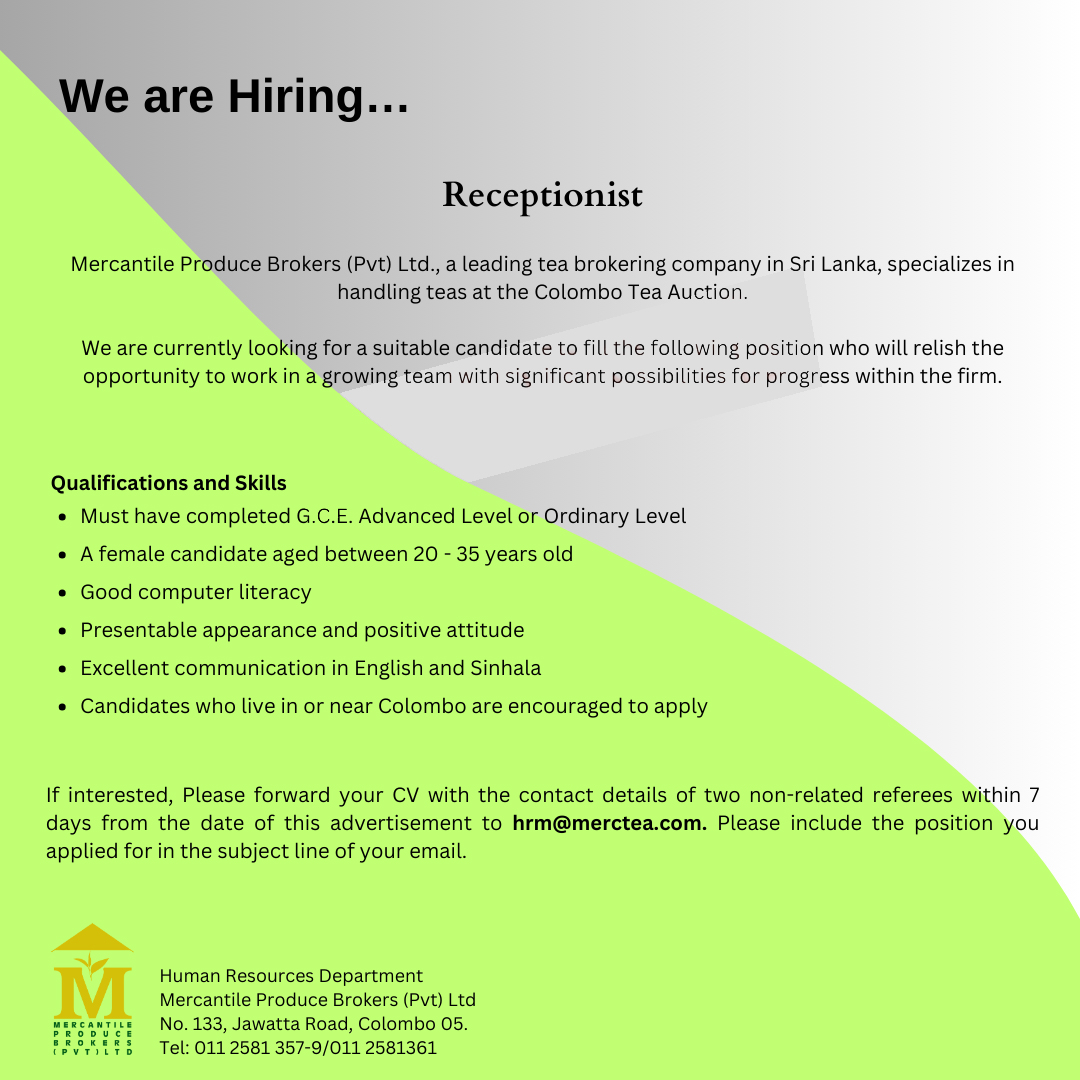 Mercantile Produce Brokers (Pvt) Ltd