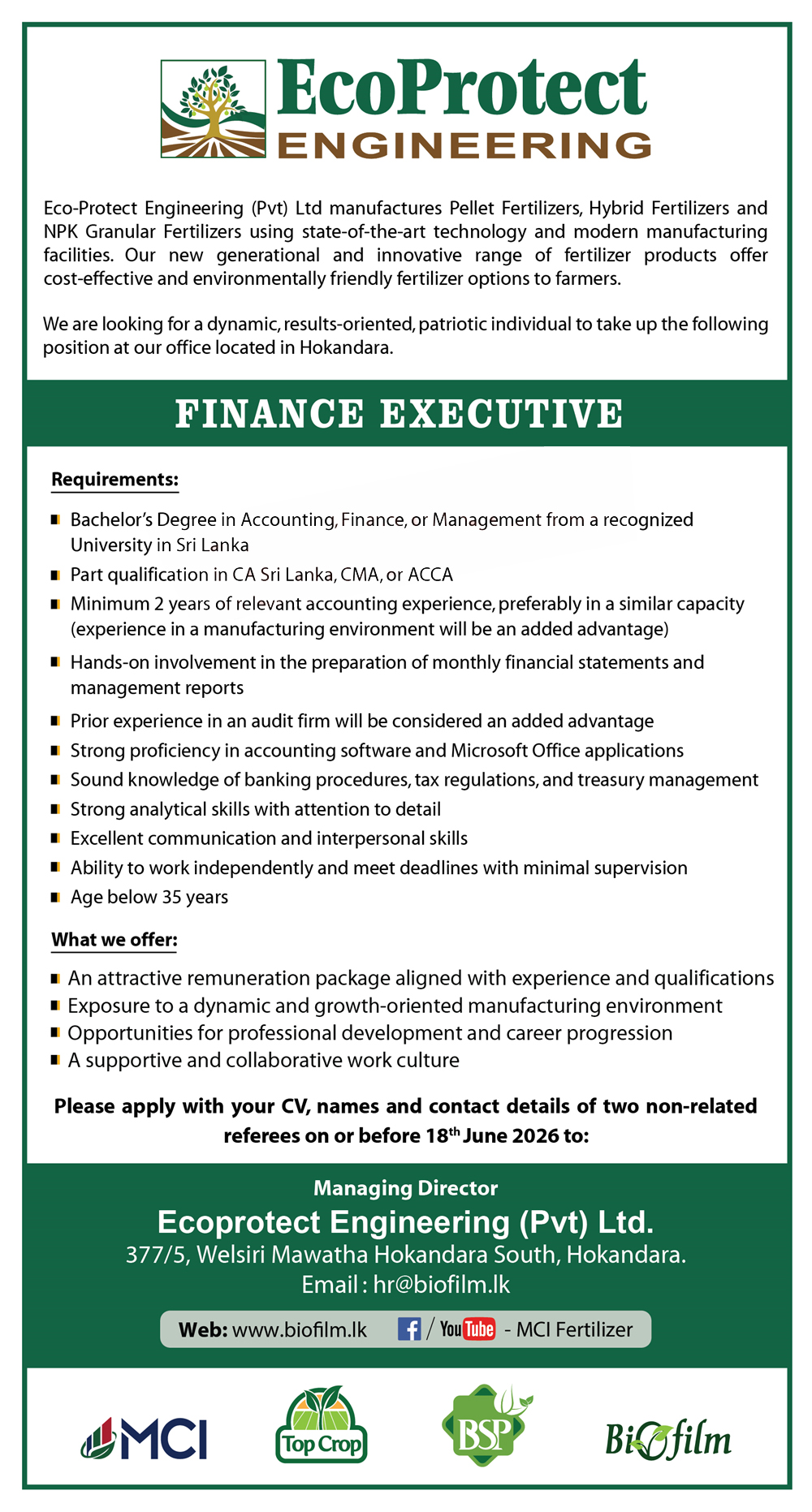 Ecoprotect Engineering (Pvt) Ltd