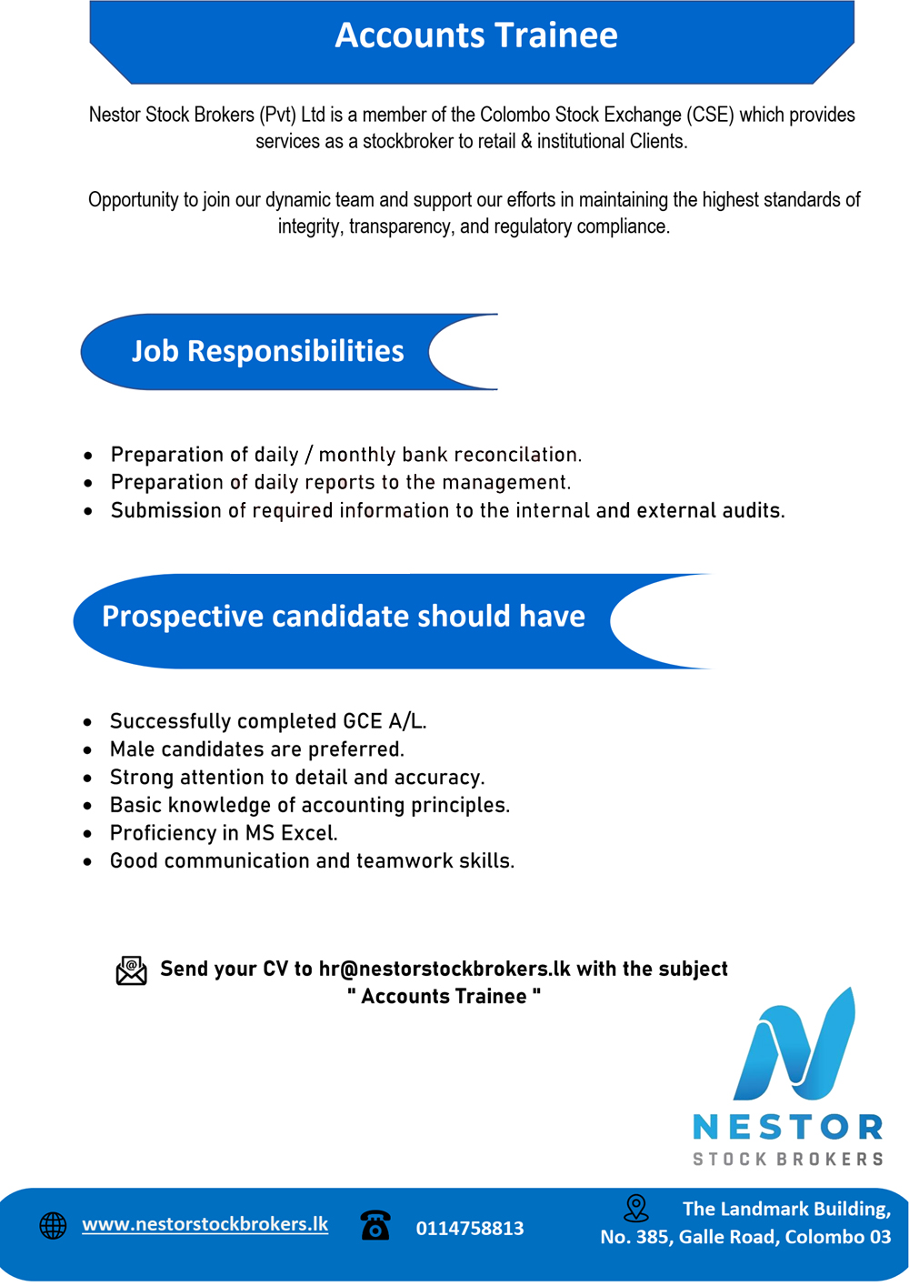 Nestor Stock Brokers (Pvt) Ltd