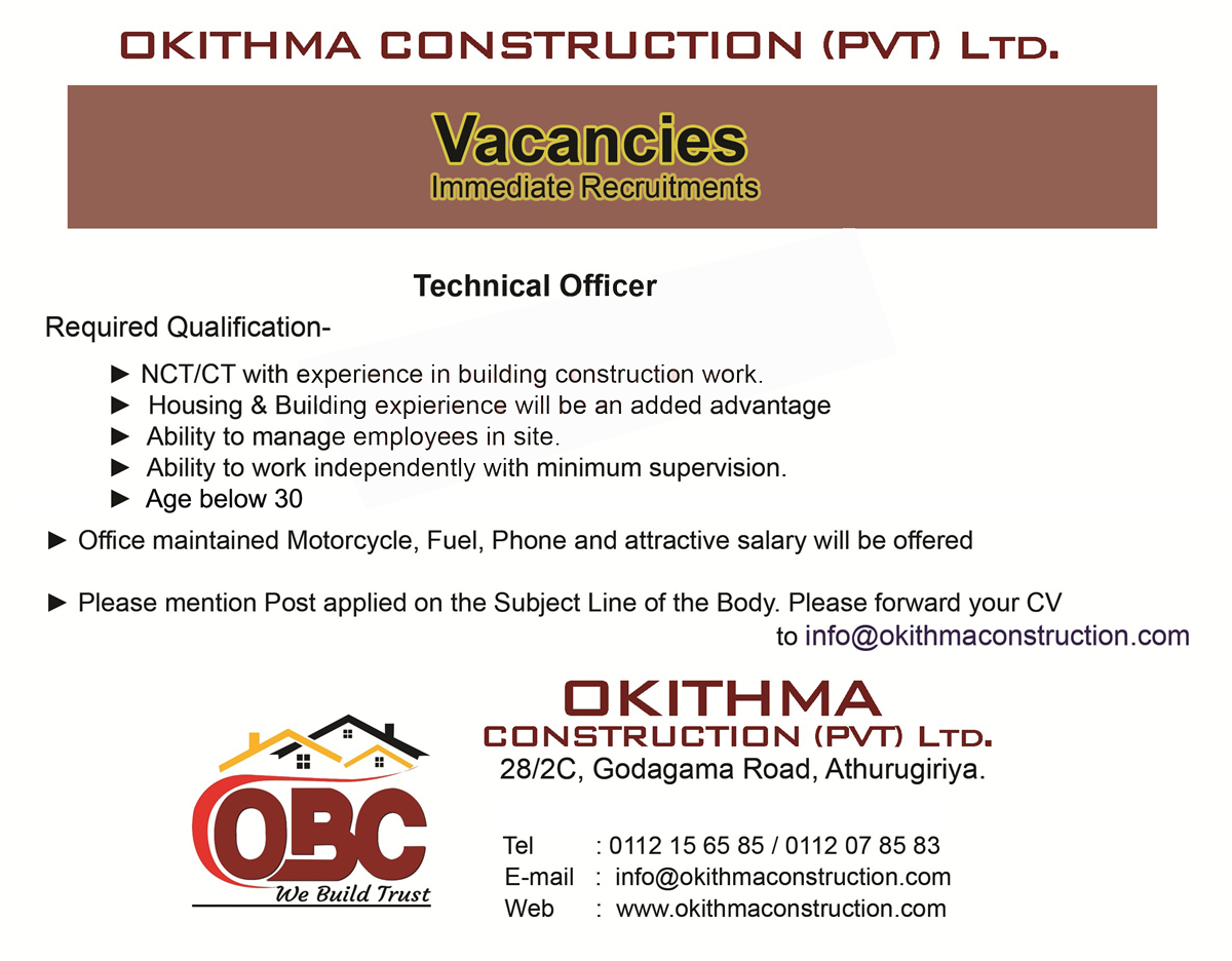 Okithma Construction (Pvt) Ltd