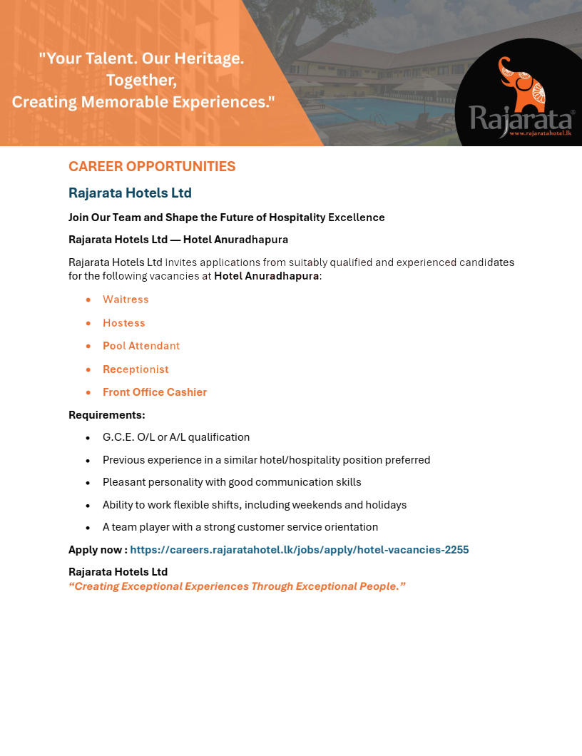 Rajarata Hotels