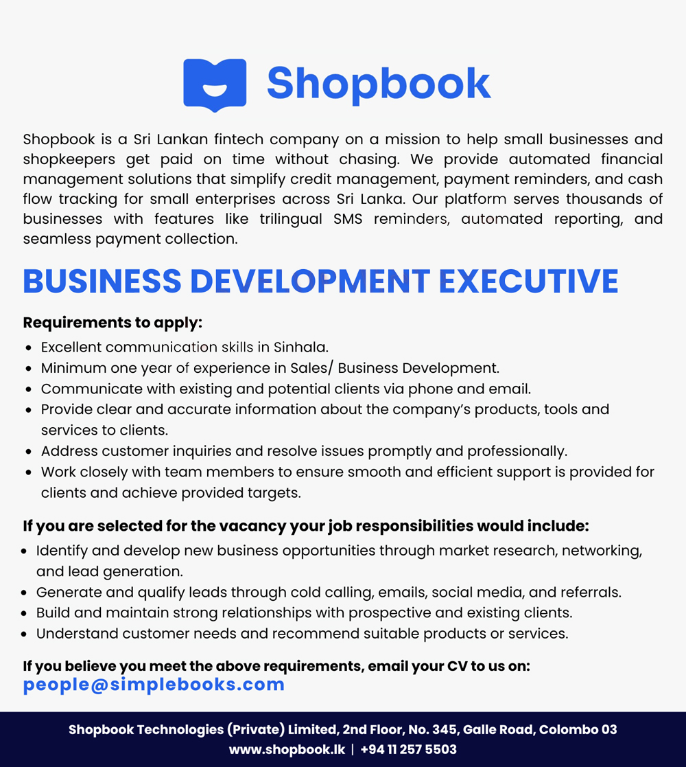 Shop Book Technologies (Pvt) Ltd