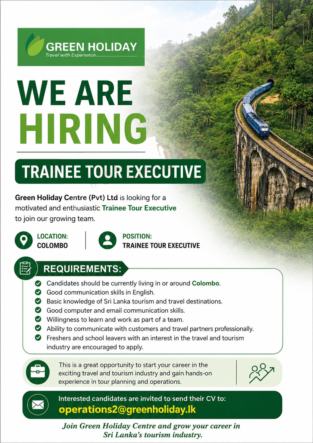 Green Holiday Centre (Pvt) Ltd
