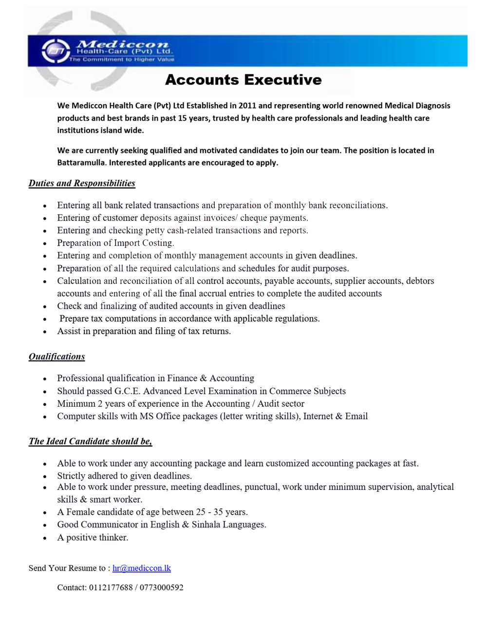 Mediccon Health-Care (Pvt) Ltd