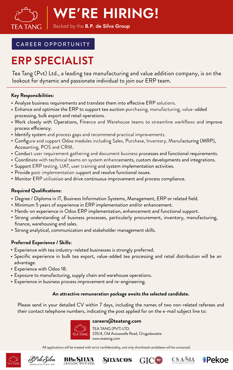 Tea Tang (Pvt) Ltd