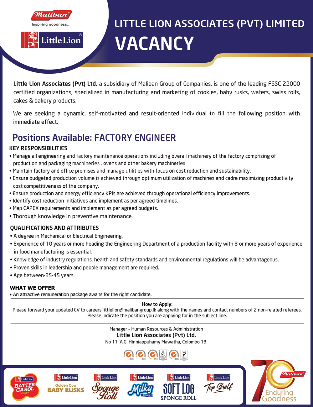 Little Lion Associates (Pvt) Ltd