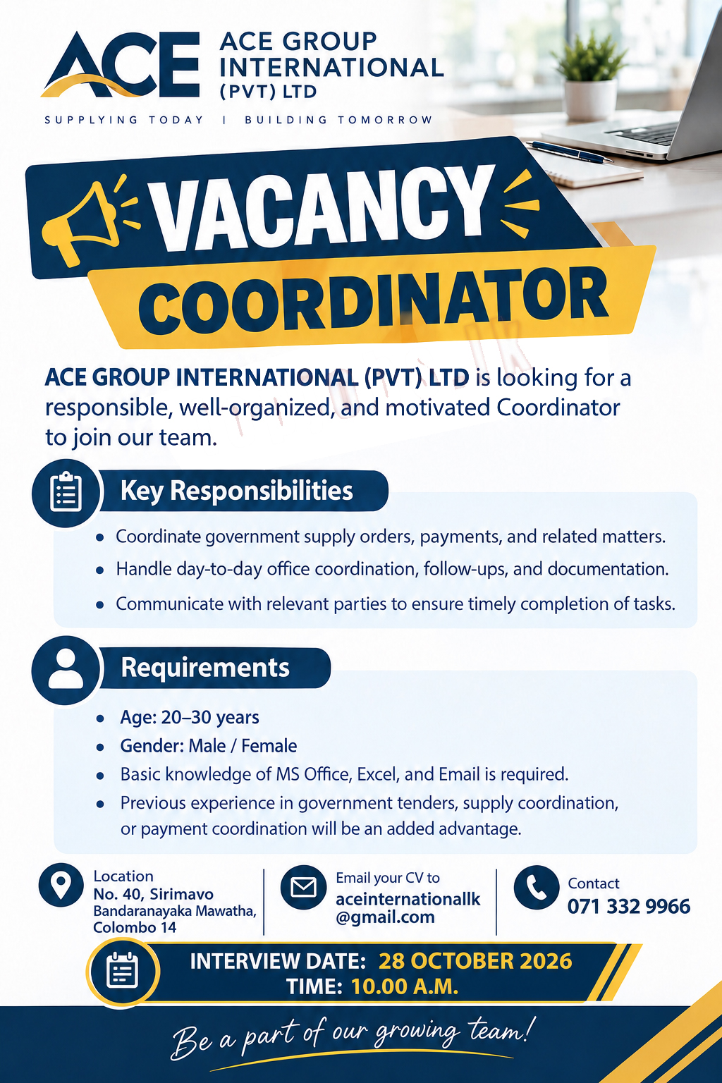 ACE International (Pvt) Ltd