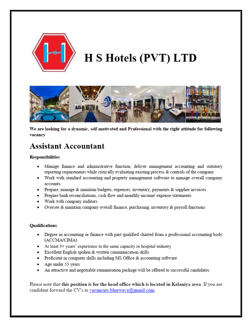 H S Hotels (Pvt) Ltd
