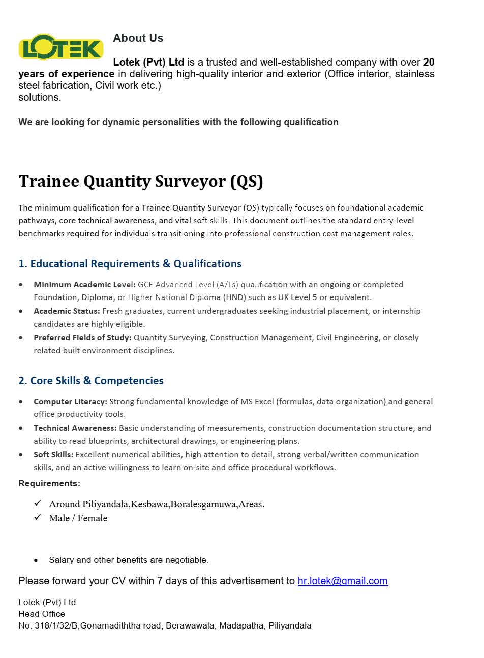 Lotek (Pvt) Ltd